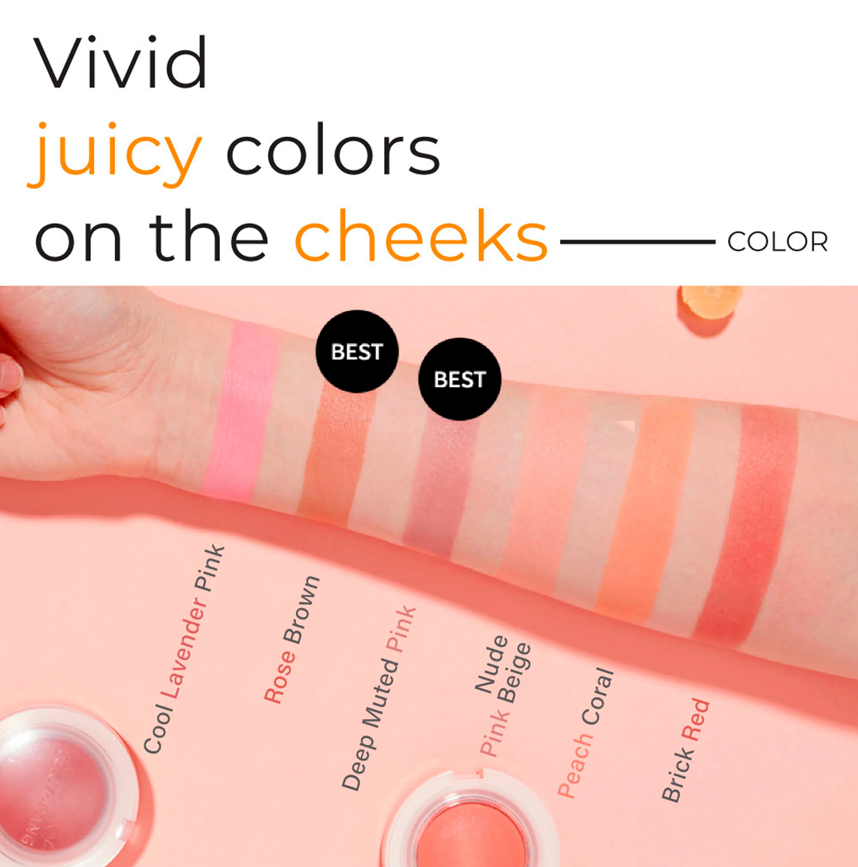 A pieu Juicy Pang Jelly Blusher Rose Brown - Image 3