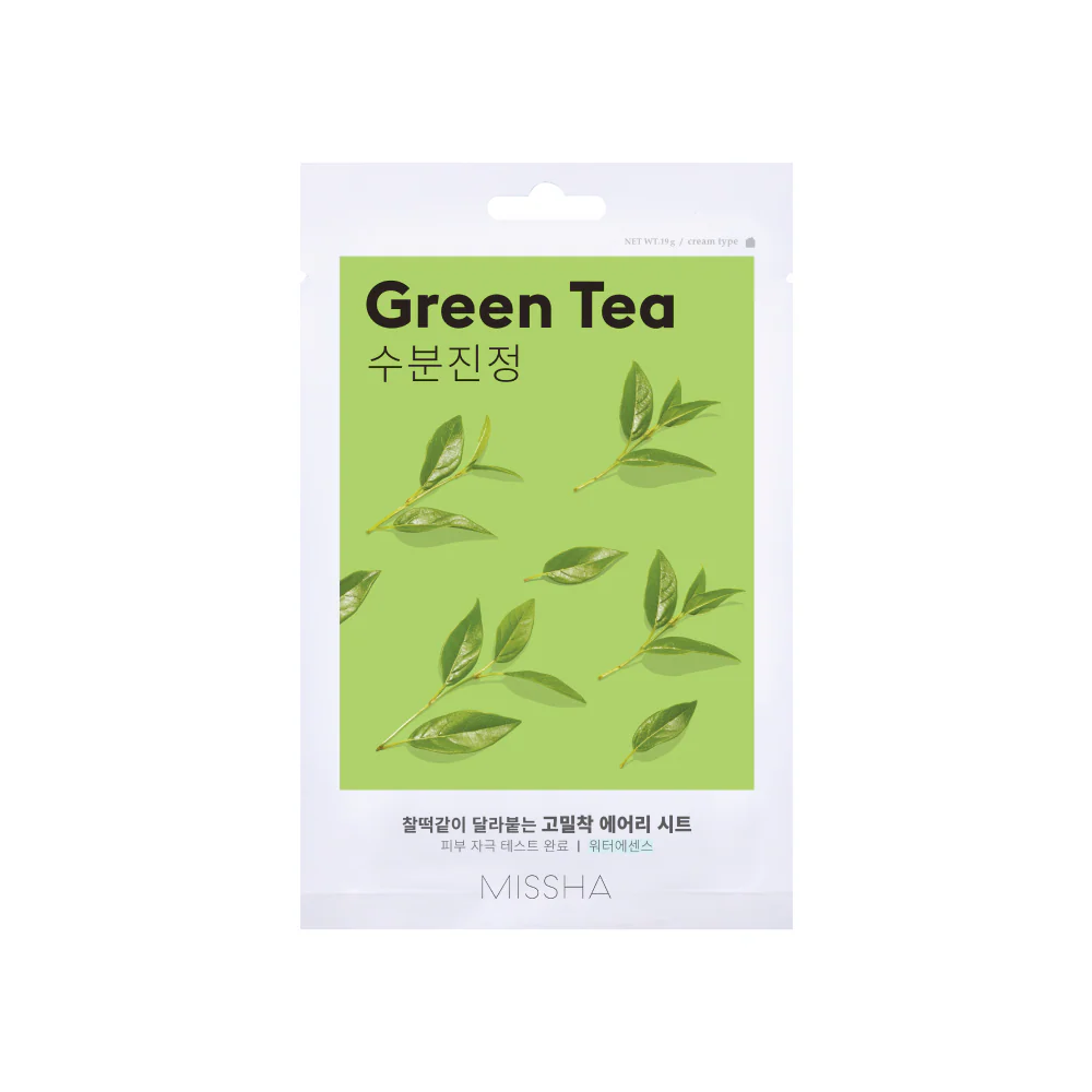 Airy Fit Sheet Mask Rice & Green Tea 10 PK - Image 4