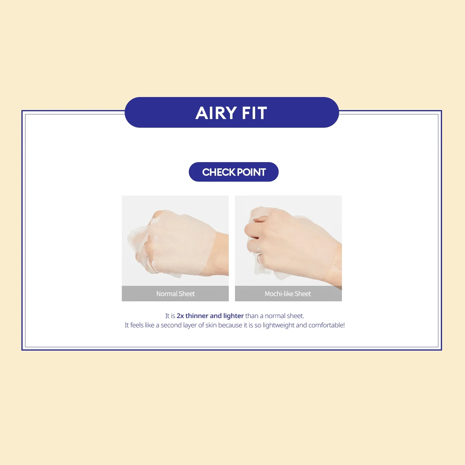 Airy Fit Sheet Mask Rice & Green Tea 10 PK - Image 5