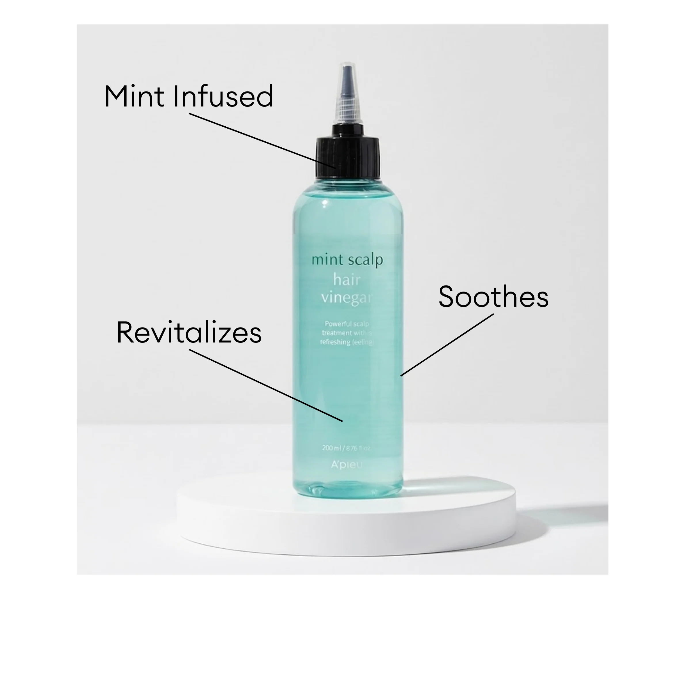 A'pieu Mint Scalp Hair Vinegar - Image 2