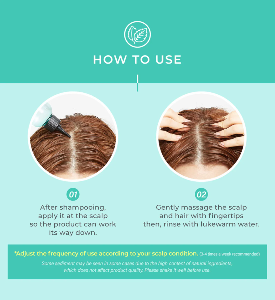 A'pieu Mint Scalp Hair Vinegar - Image 6