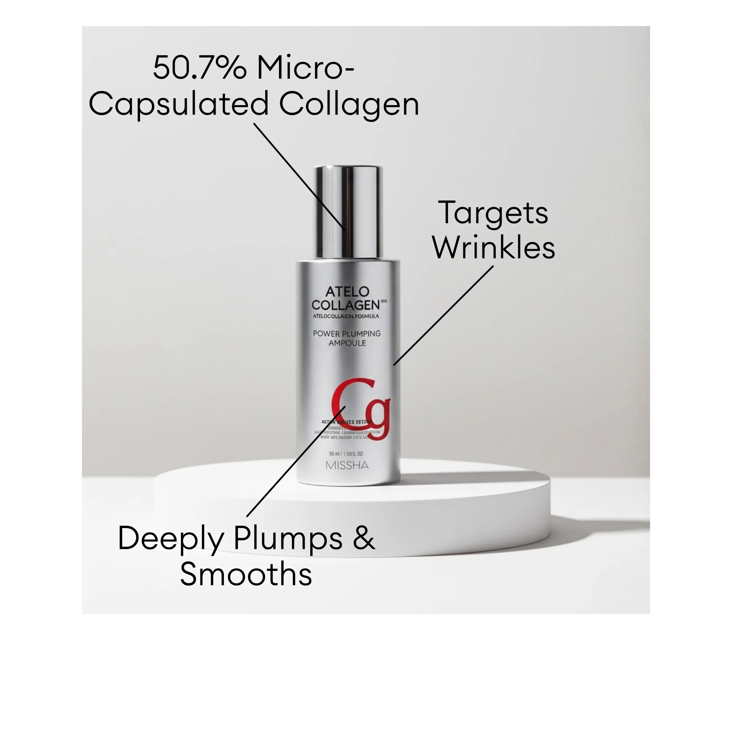 Atelo Collagen 500 Power Plumping Ampoule - Image 4