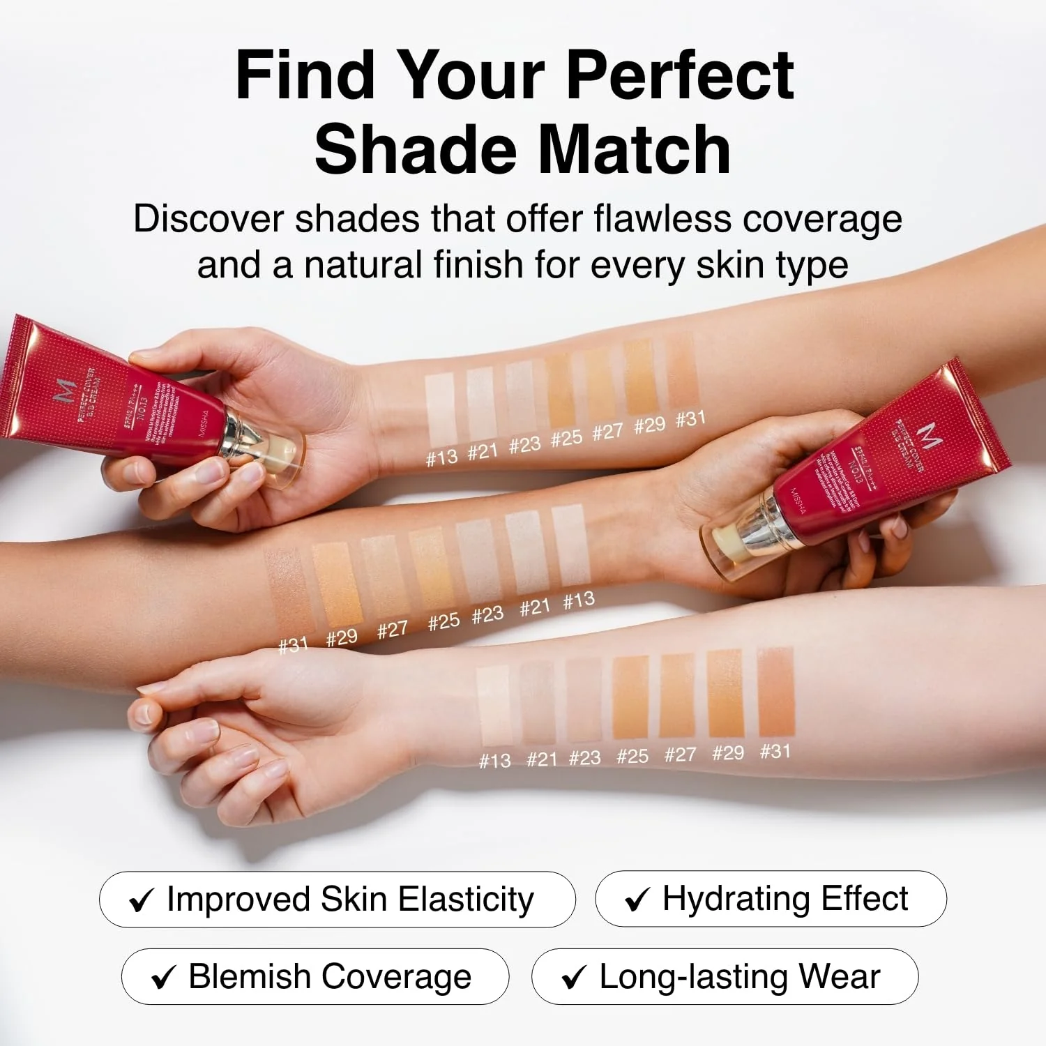 M Perfect Cover BB Cream SPF 42 PA+++(50ml) - Image 7