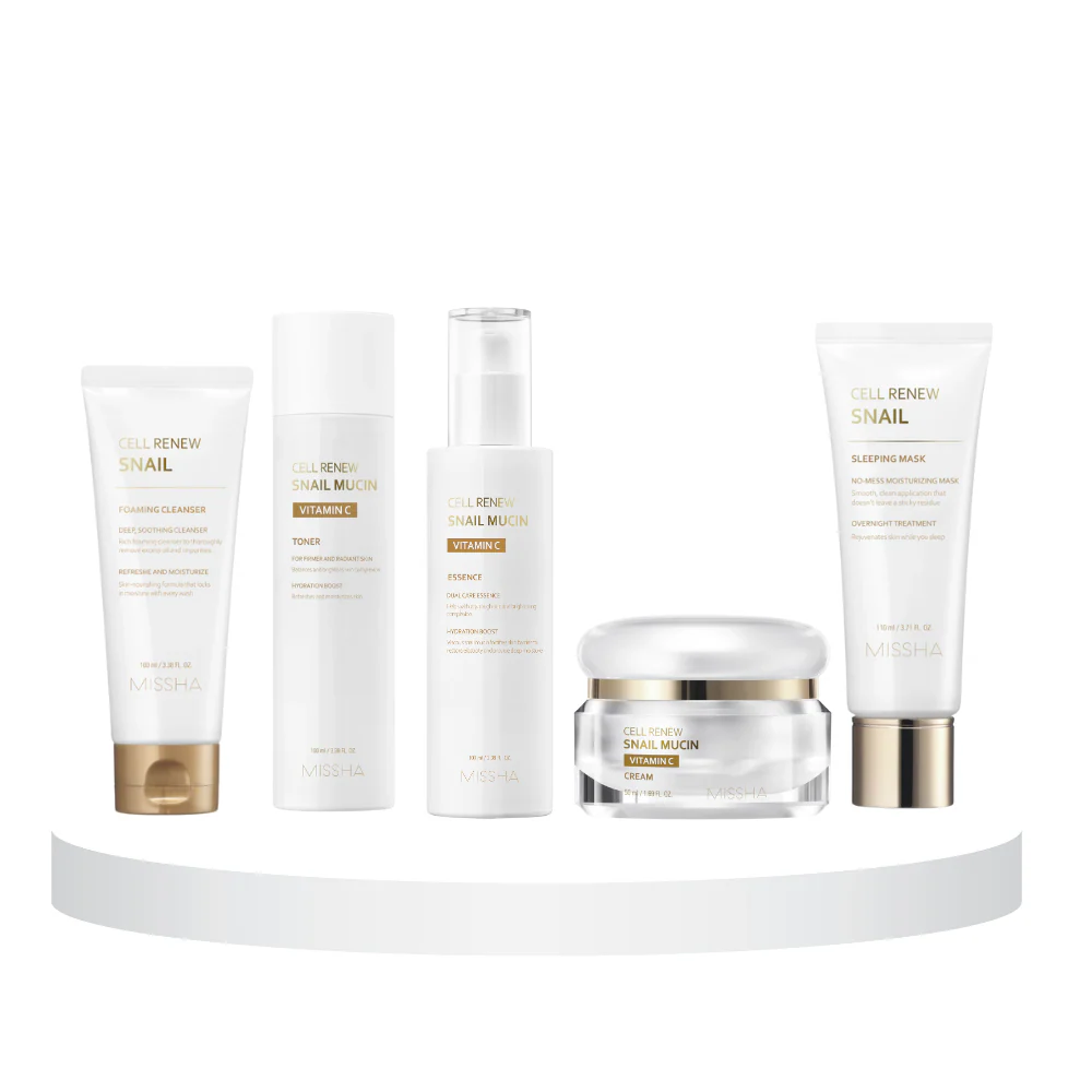 Cell Renew Snail Mucin K-Beauty Skincare Routine Kit - Image 12