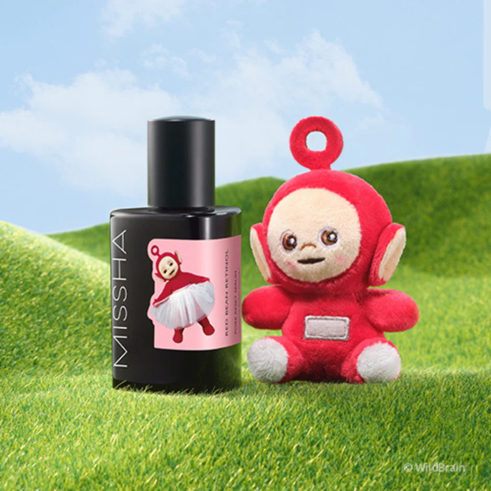 Teletubbies x MISSHA: Red Bean Retinol Pore Reset Serum Ampoule (75ml) - Image 7