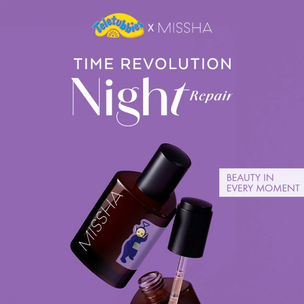 Teletubbies x MISSHA: Time Revolution Night Repair Ampoule 5X (75ml) - Image 4