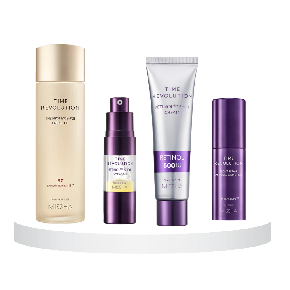Time Revolution Anti-Aging K-Beauty Skincare Routine Kit - Image 7
