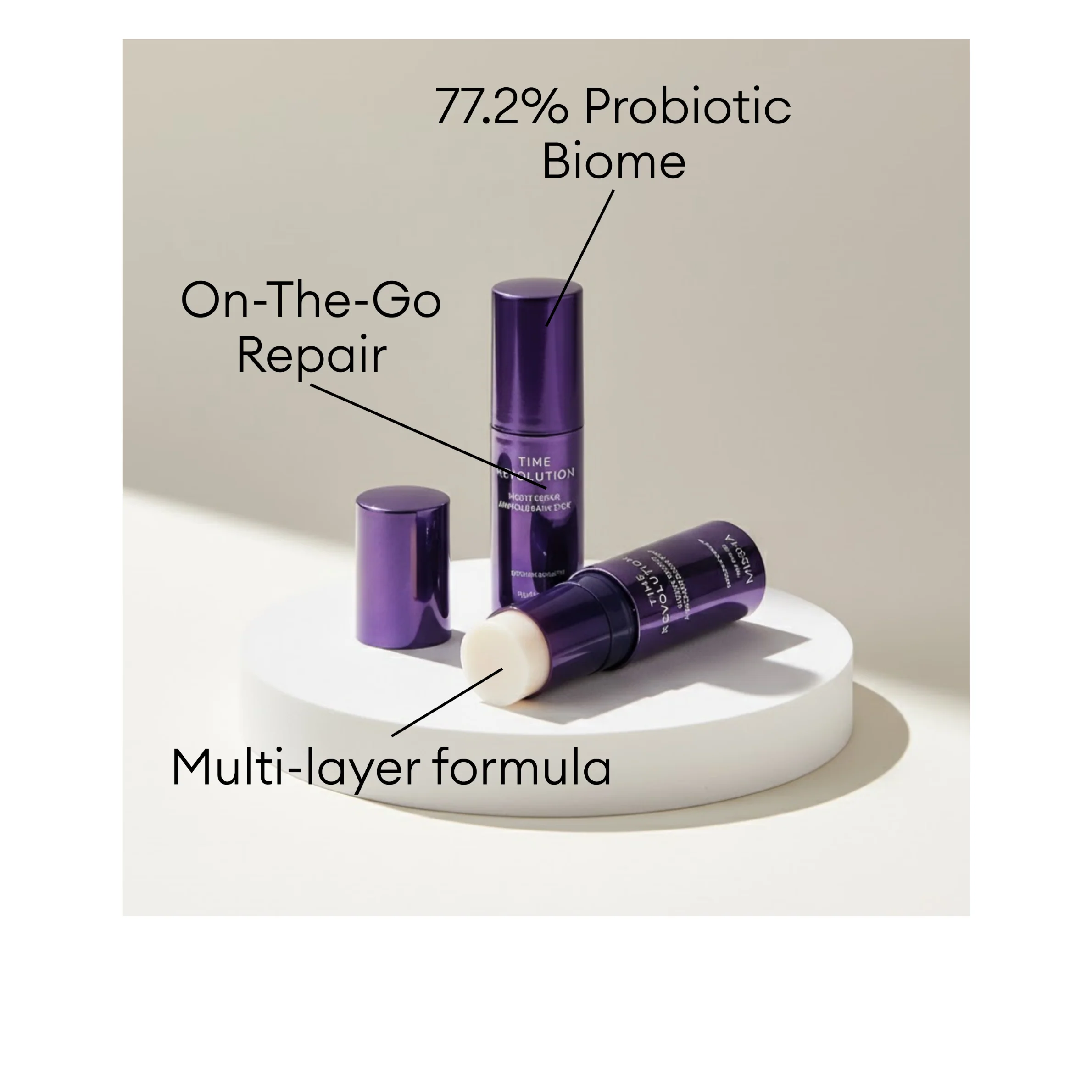 Time Revolution Night Repair Ampoule Balm Stick - Image 8