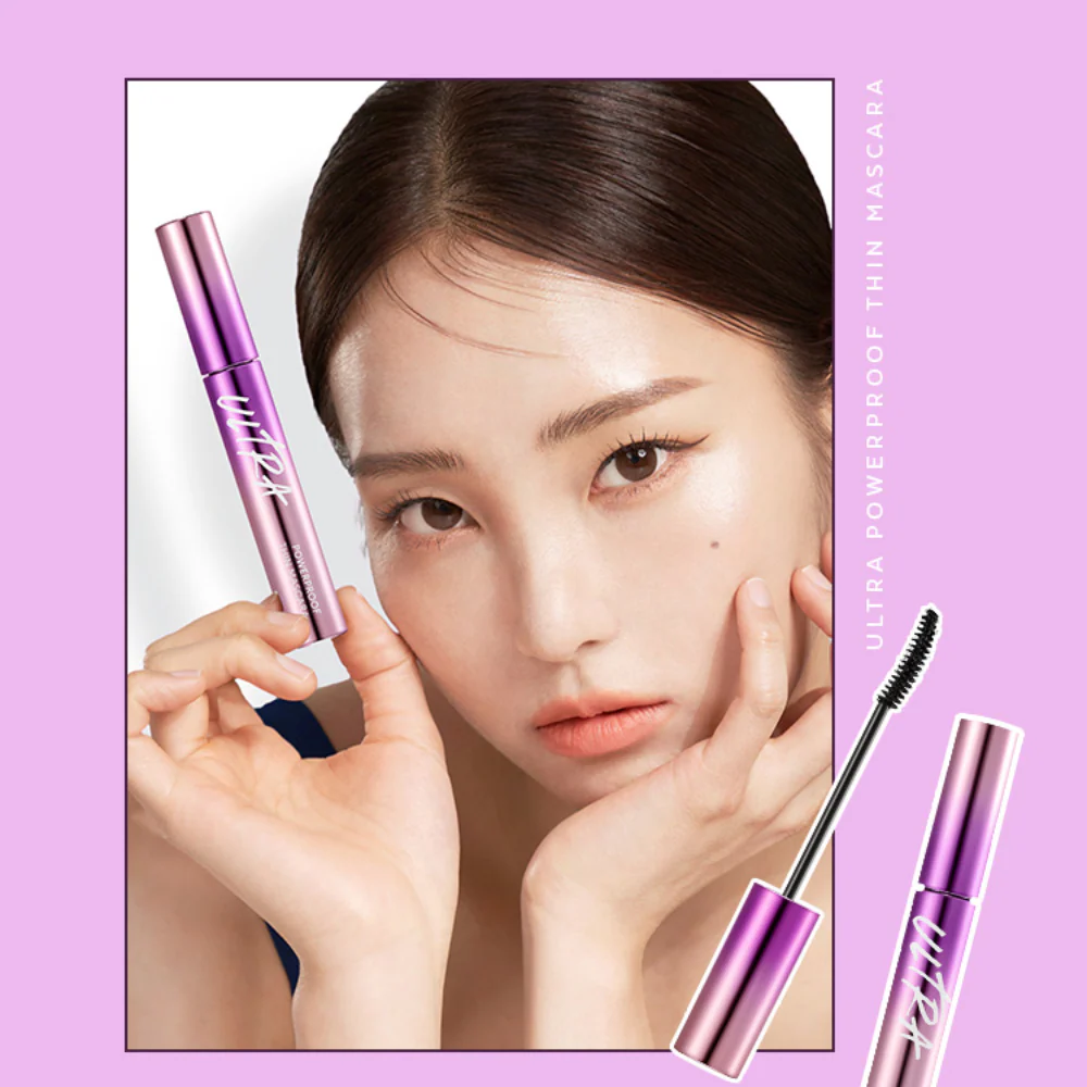 Ultra Powerproof Thin Mascara [Curling & Lengthening] - Image 9